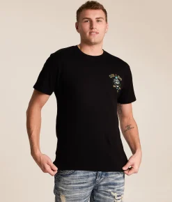 Sullen NY Grieve T-Shirt Jet Black Clearance