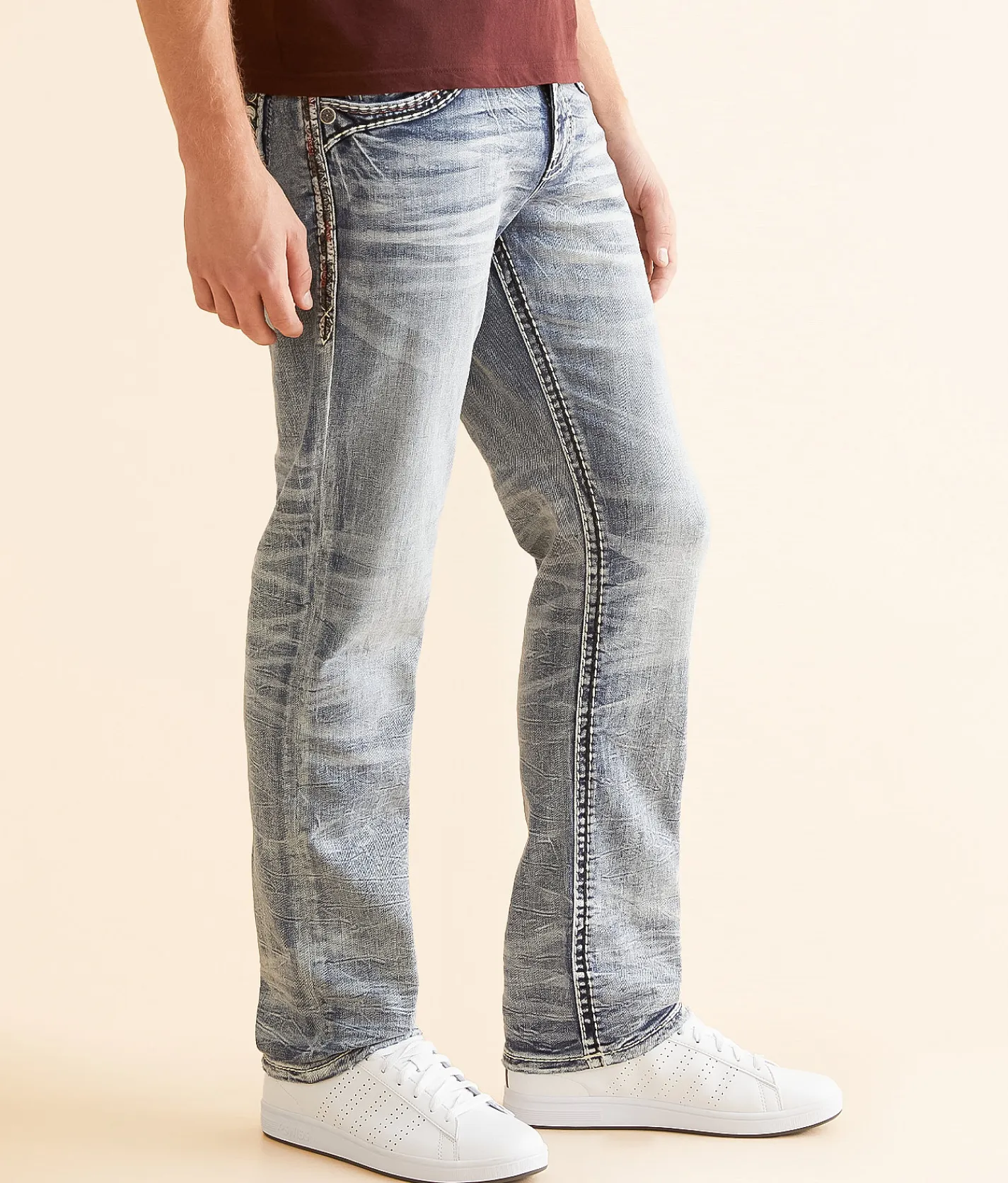 Rock Revival Nyjah Straight Stretch Jean Nyjah J202 Online