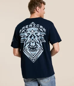 Tops | American Fighter Oakford T-Shirt Obsidian