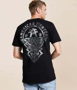 Tops|Graphic T-Shirts | American Fighter Oakview T-Shirt Black