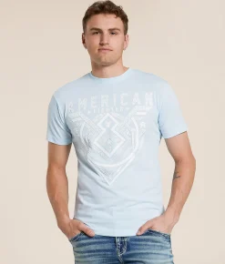 American Fighter Oakview T-Shirt Ice Melt Nantucket Breeze Best