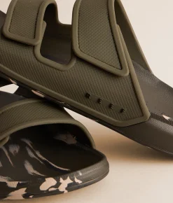 Shoes | Reef Oasis Adapt Slide Camo Marble
