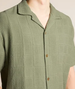Rhythm Oasis Shirt Desert Grass Best