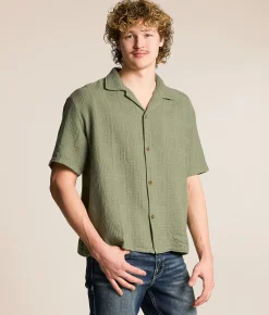 Rhythm Oasis Shirt Desert Grass Best