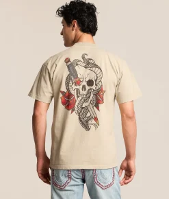Affliction Obsidian Strike T-Shirt Peyote Pigment Dye Outlet