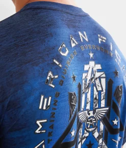 Graphic T-Shirts | American Fighter Oceanport T-Shirt Palace Blue Limoges
