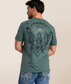 Tops | American Fighter Oceanside T-Shirt Dark Forest