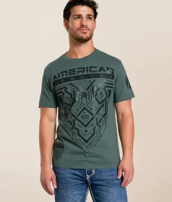 American Fighter Oceanside T-Shirt Dark Forest Outlet