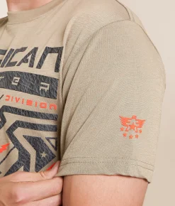 American Fighter Oceanside T-Shirt Desert Taupe Discount