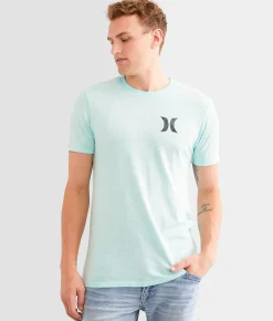 Graphic T-Shirts|Activewear | Hurley Octa T-Shirt White Blue Radiance