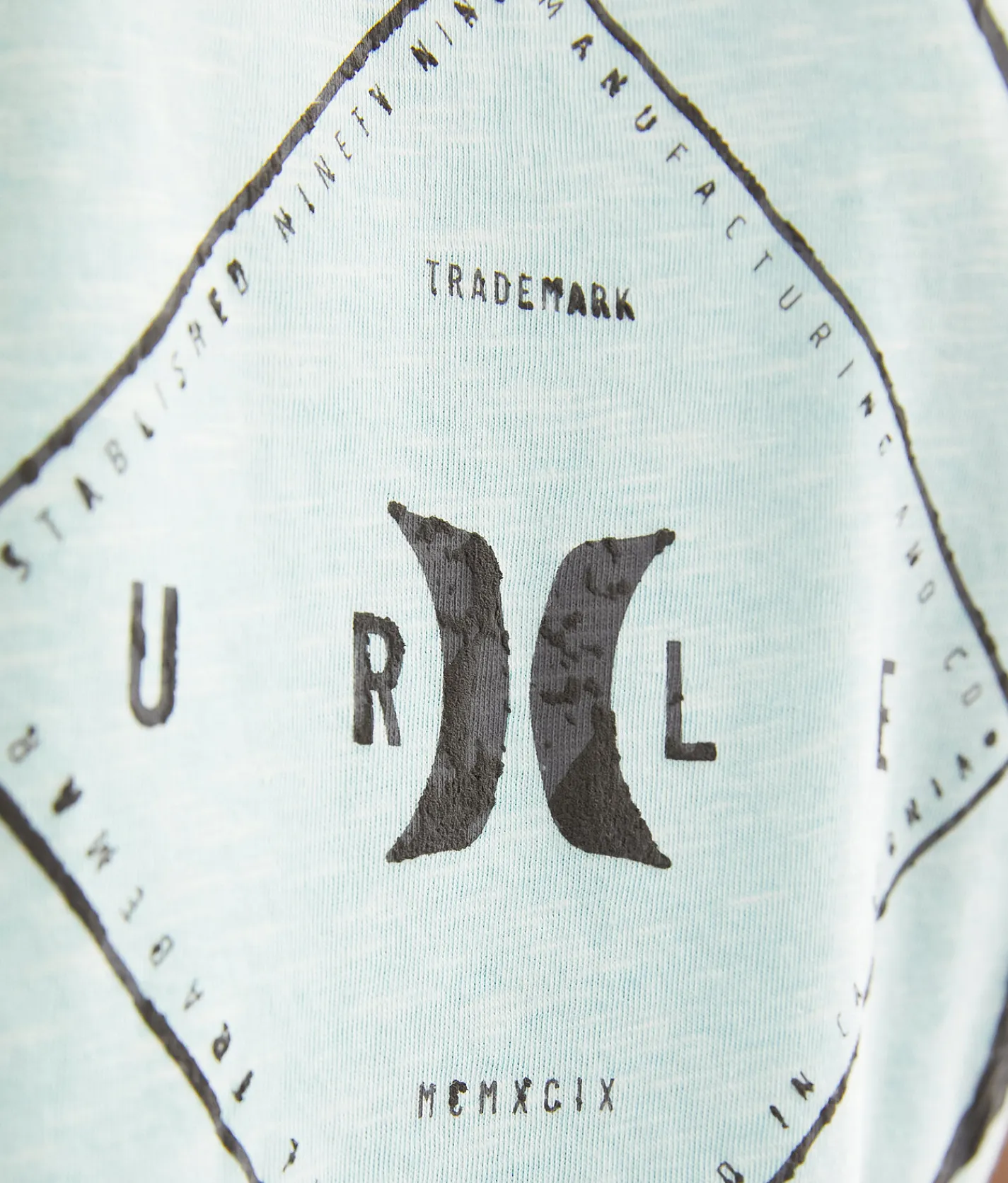 Graphic T-Shirts|Activewear | Hurley Octa T-Shirt White Blue Radiance