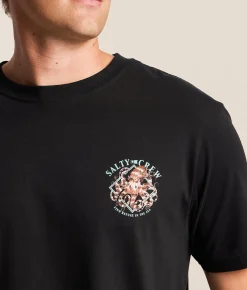 Salty Crew Octopod T-Shirt Black Sale