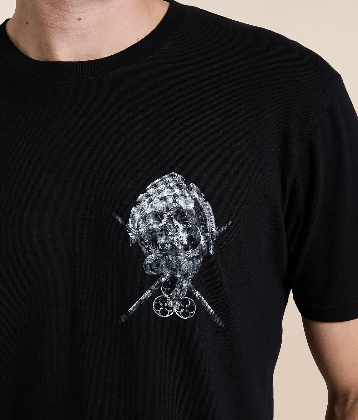 Sullen Oculus Badge T-Shirt Jet Black Best