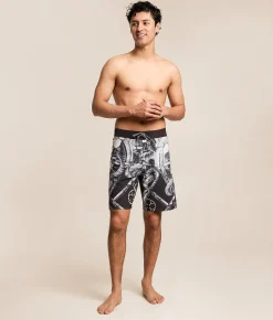 Sullen Oculus Stretch Boardshort Black Hot