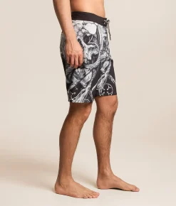 Sullen Oculus Stretch Boardshort Black Hot
