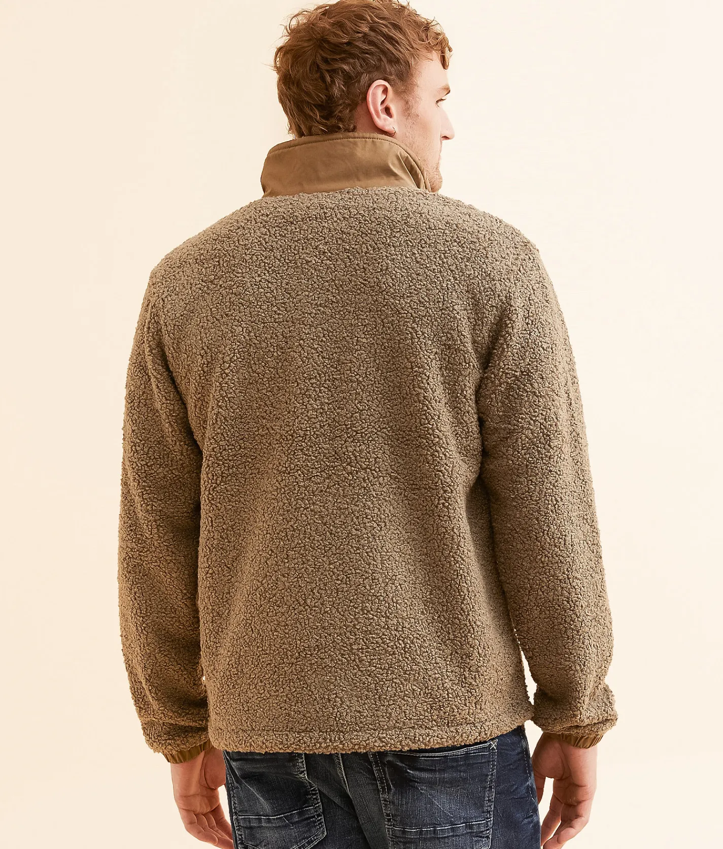 Ariat Odessa Pieced Sherpa Jacket Brindle Clearance