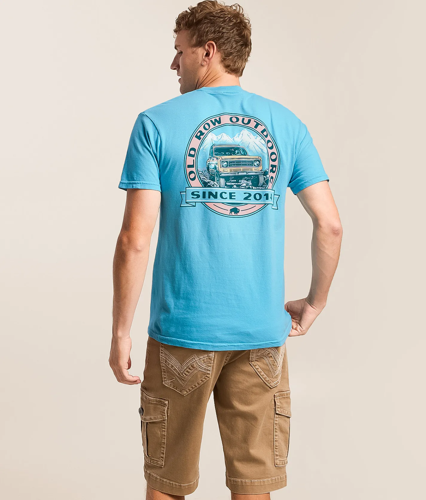 Old Row Off Road T-Shirt Sapphire Sale