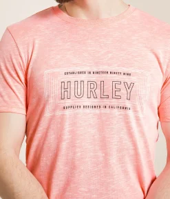 Hurley Off The Grid T-Shirt White Lava Glow Online