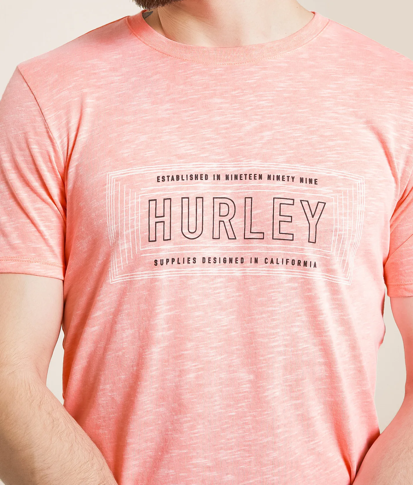 Hurley Off The Grid T-Shirt White Lava Glow Online