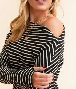 Tops | Hyfve Off The Shoulder Top Black