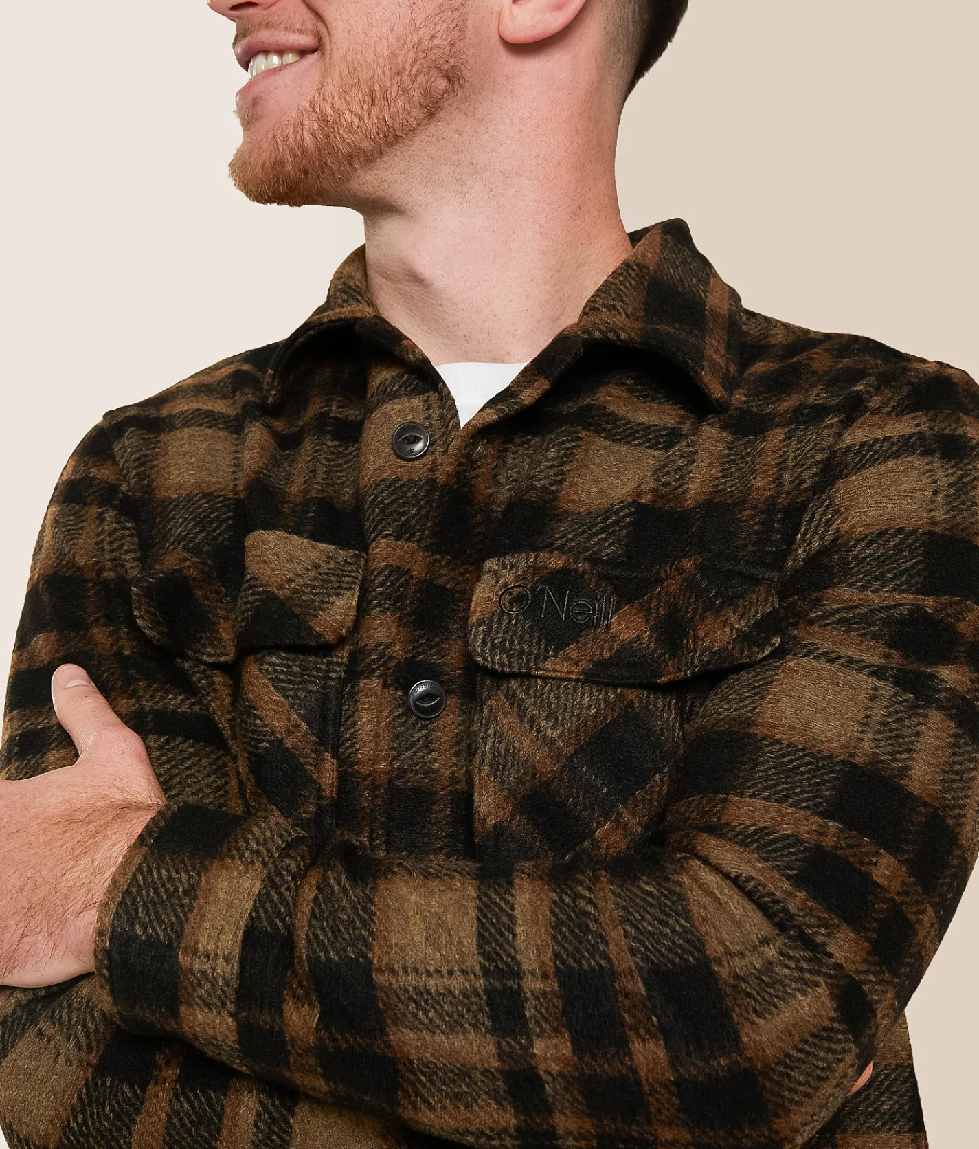 Tops | O'Neill OG Lux Plaid Flannel Shirt Black