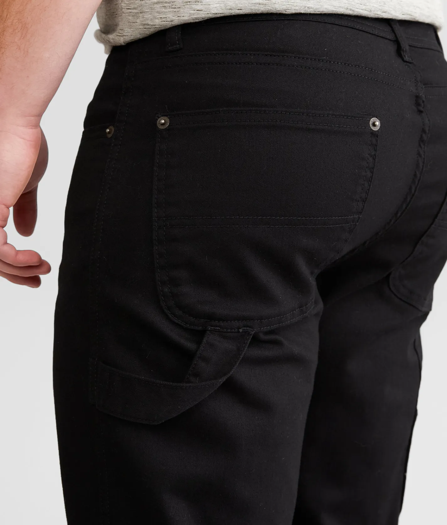 Rebel Minds OG Straight Stretch Jean Black