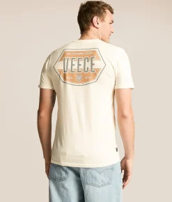 Tops|Graphic T-Shirts | Veece Old Badgeful T-Shirt Anitque White