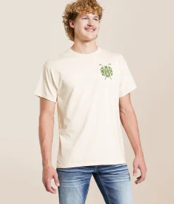 Bioworld Old Milwaukee Golf T-Shirt Natural Clearance