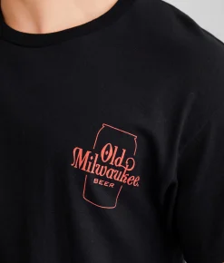 Brew City Old Milwaukee T-Shirt Black Sale