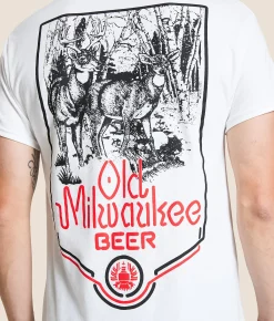Brew City Old Milwaukee Vintage T-Shirt White Hot