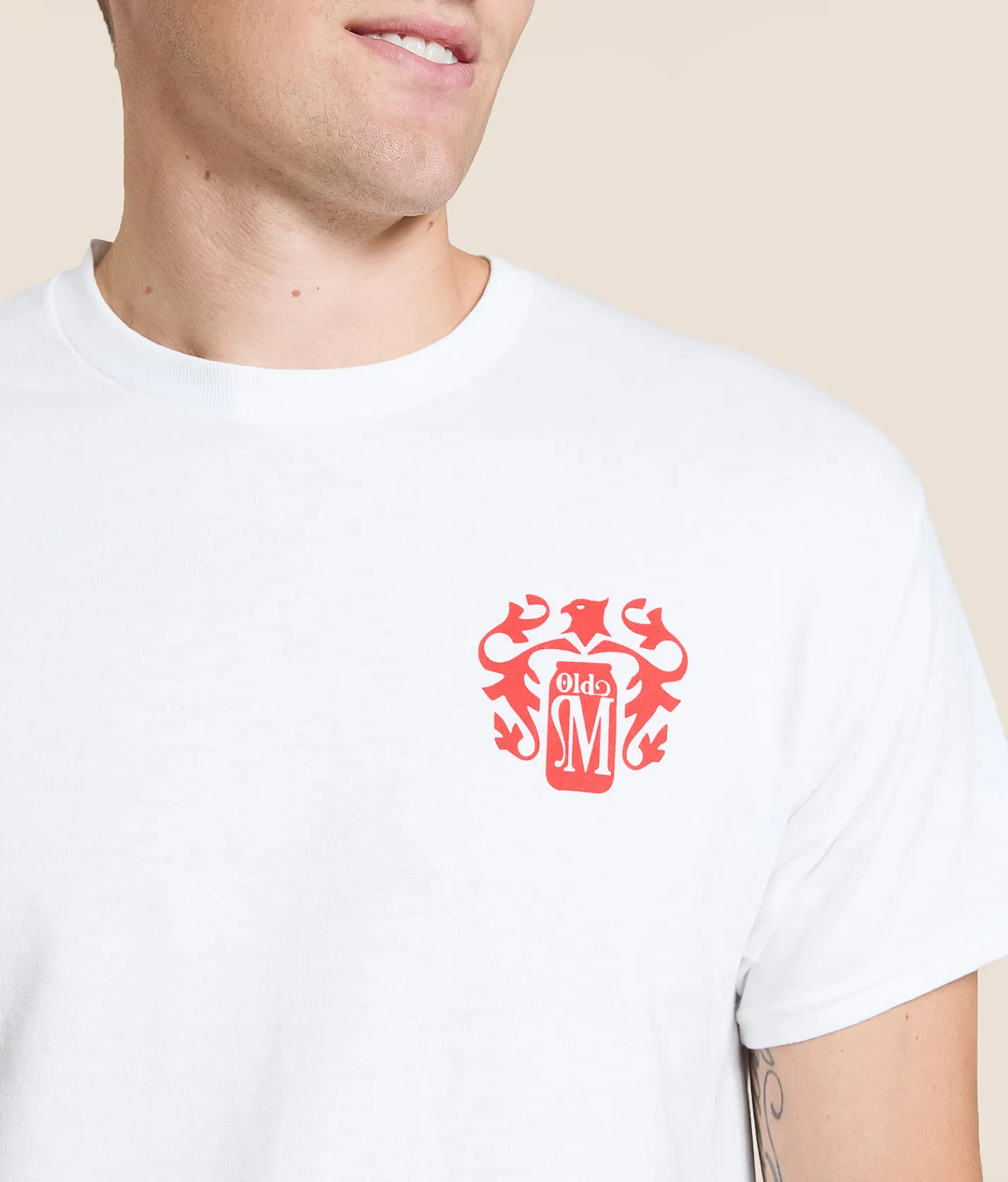 Brew City Old Milwaukee Vintage T-Shirt White Hot