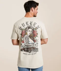 Tops|Graphic T-Shirts | Sullen Old School T-Shirt Brazilian Sand