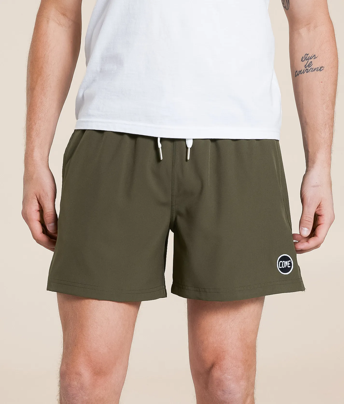 Cove Performance Stretch Short Olive Best