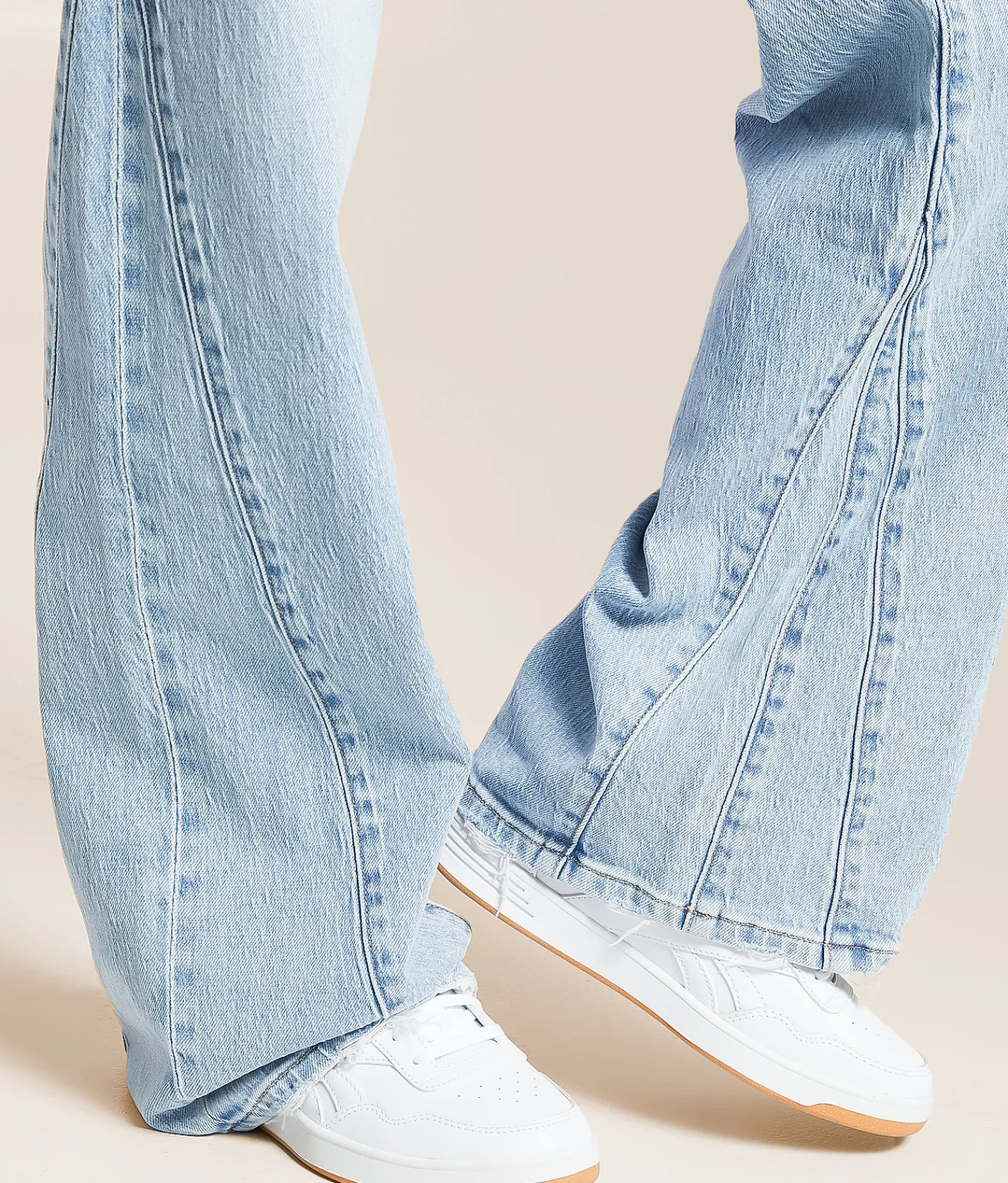 Jeans|Bottoms | VERVET by Flying Monkey Olivia High Rise Wide Leg Jean Luminosity