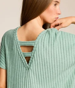 Tops | White Crow Olivia Strappy Two Way Top Malachite Green