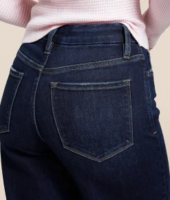 VERVET by Flying Monkey Olivia Ultra Wide Leg Stretch Jean Spark Light Online