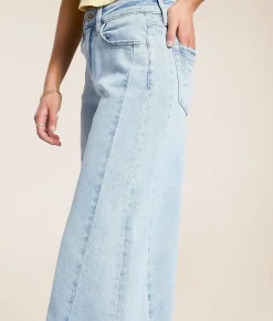 Jeans|Sale Jeans | VERVET by Flying Monkey Olivia Wide Leg Stretch Jean Luminescence