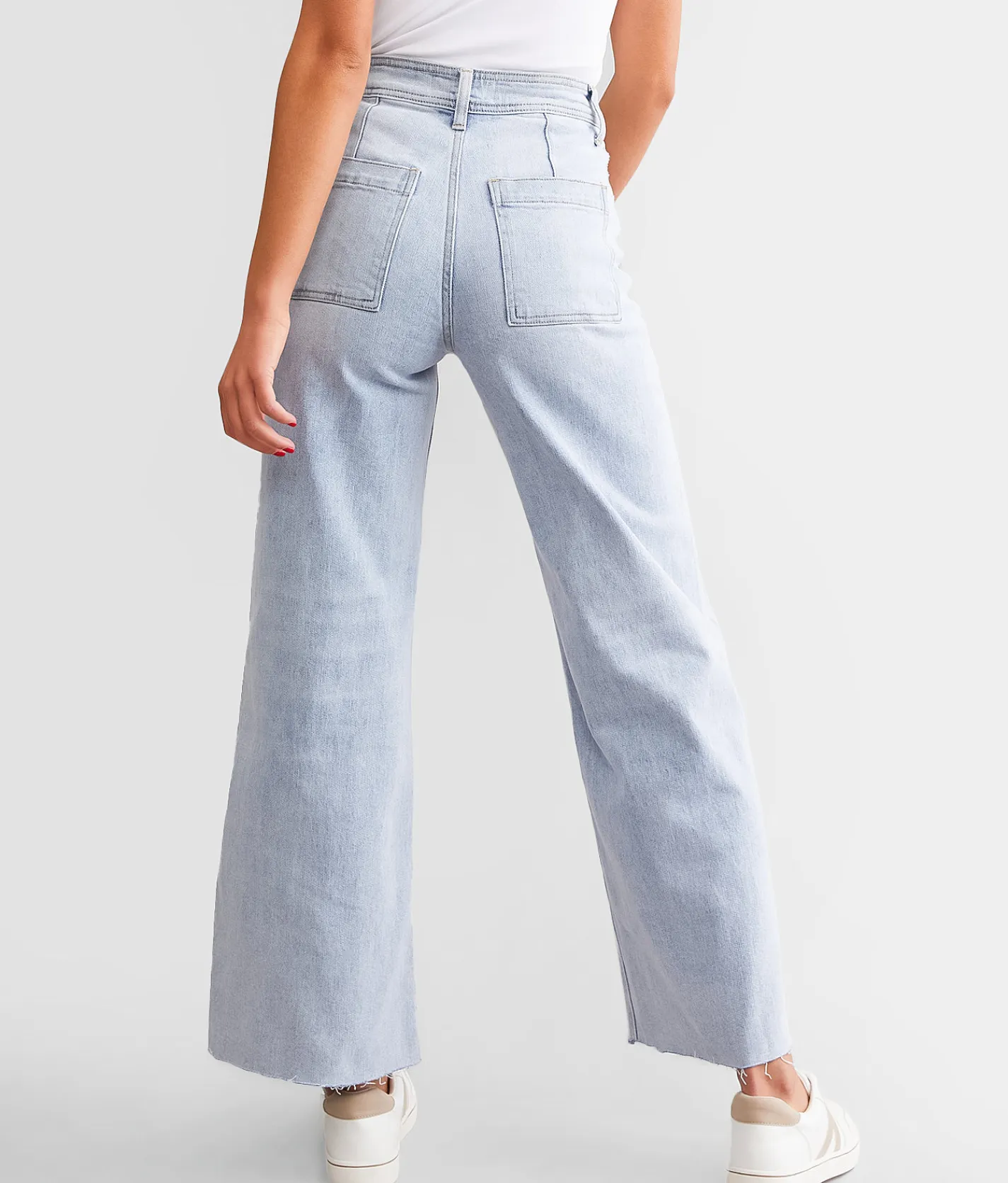 Jeans|Bottoms | VERVET by Flying Monkey Olivia Wide Leg Stretch Jean Les Deux