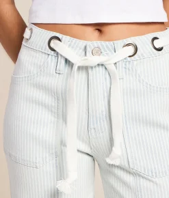 Jeans|Bottoms | VERVET by Flying Monkey Olivia Wide Leg d Jean Stripe