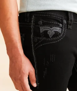 Bottoms|Jeans | Rock Revival Omar Relaxed Taper Stretch Jean Omar EQ205