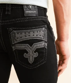 Rock Revival Omar Relaxed Taper Stretch Jean Omar EQ205 Outlet