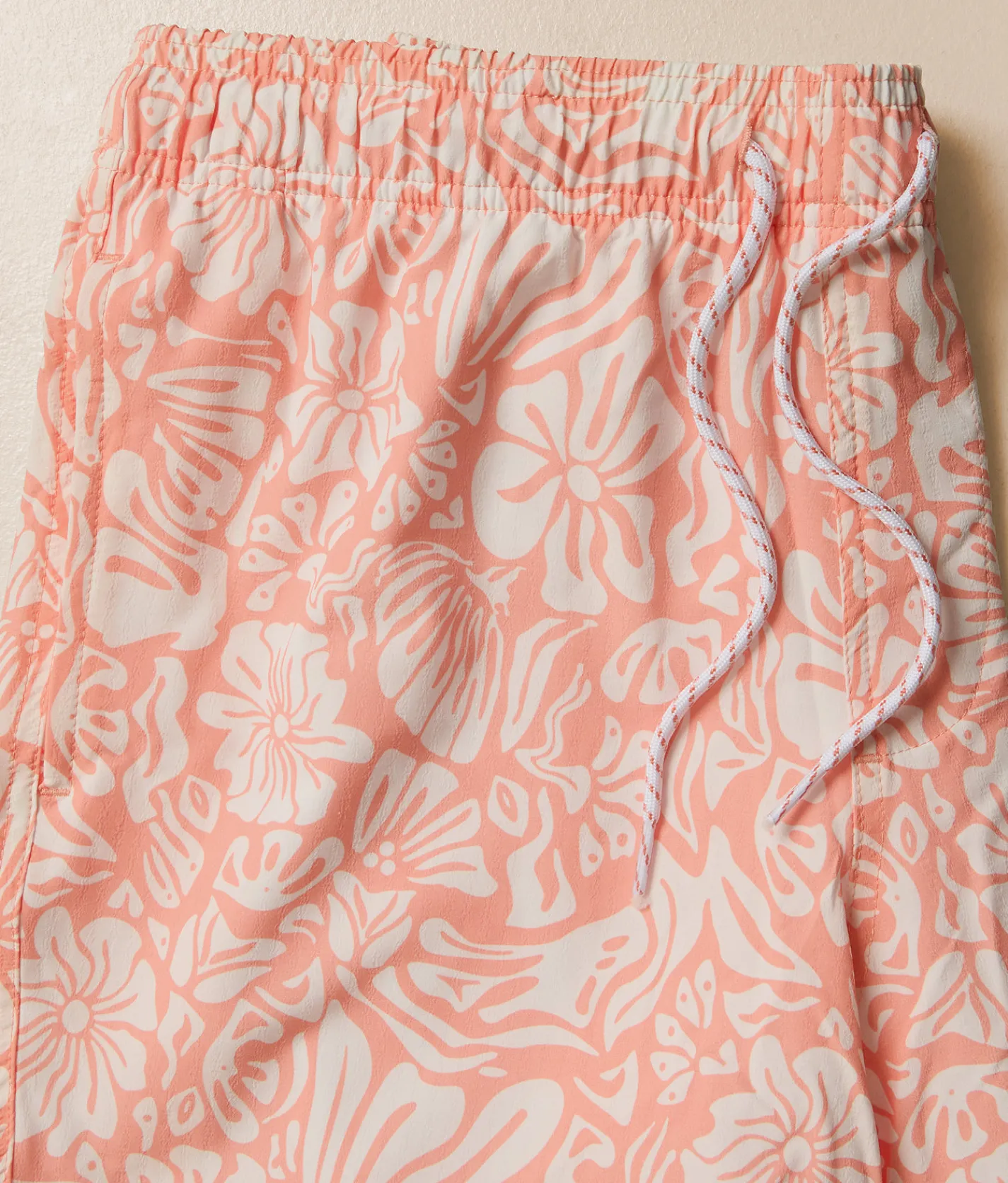 Departwest Omega Tropical Stretch Swim Trunks Light Coral Best