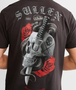 Sullen One Eye T-Shirt Vintage Black Online
