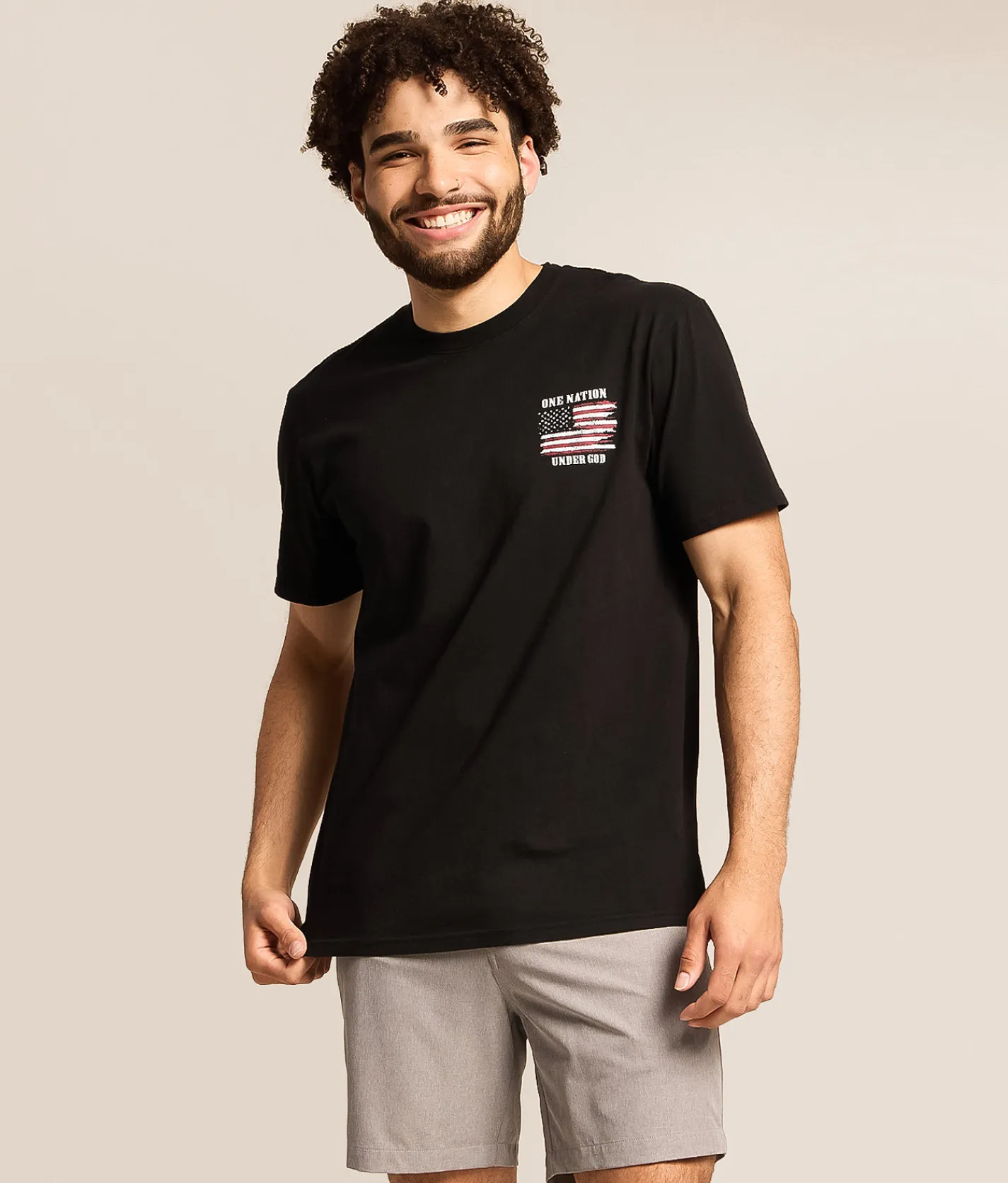 Graphic T-Shirts | Howitzer One Nation T-Shirt Black