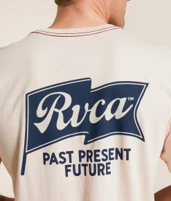 RVCA Onshore T-Shirt Peach Outlet
