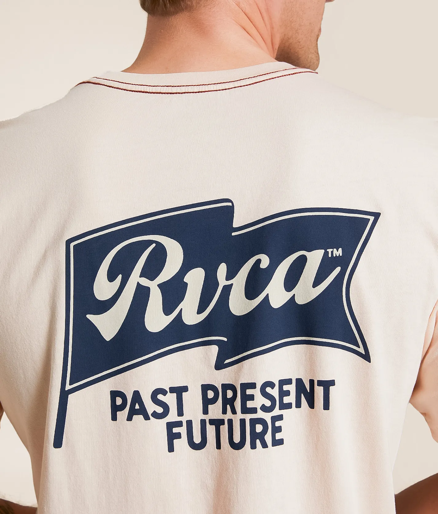 RVCA Onshore T-Shirt Peach Outlet