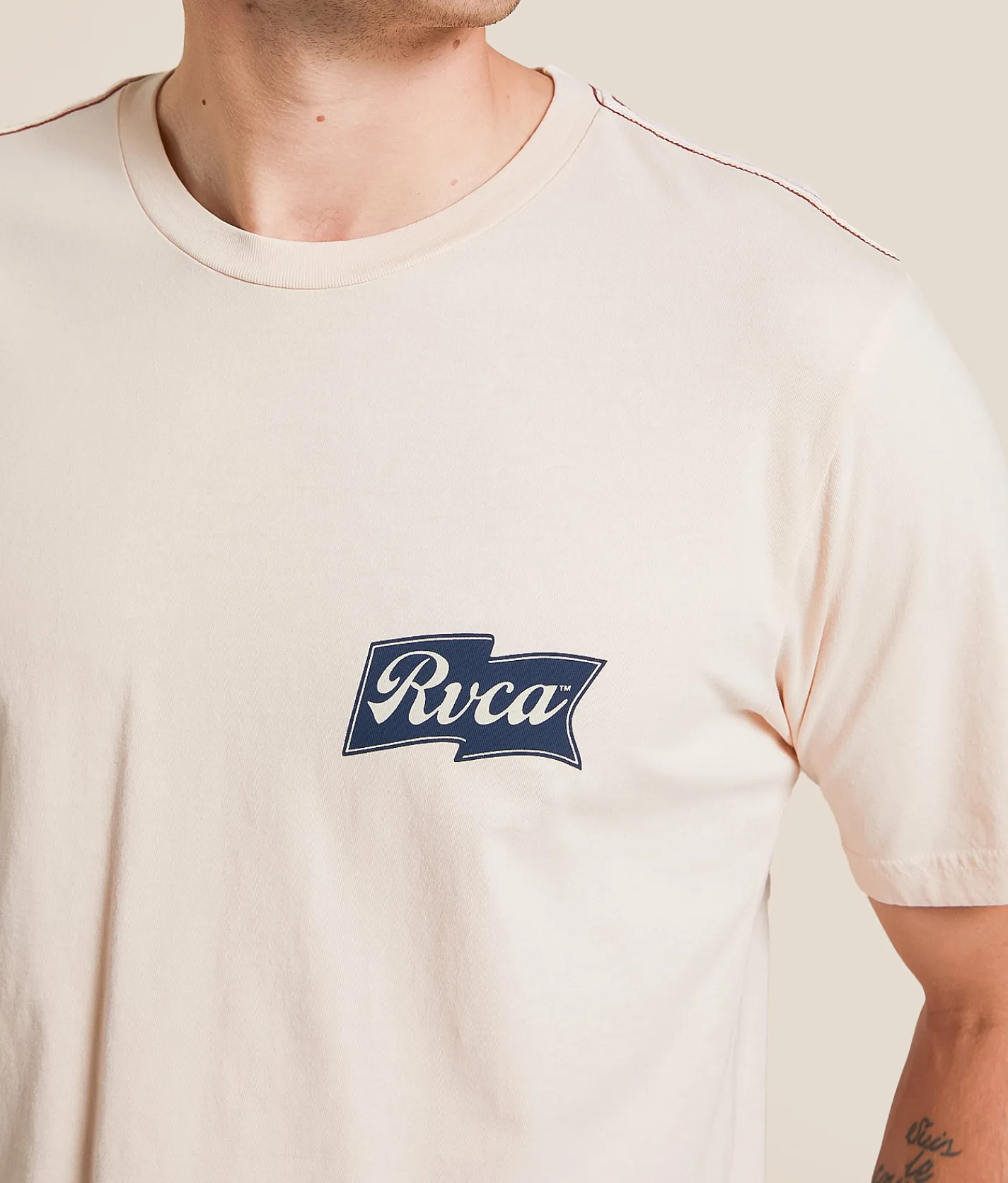 RVCA Onshore T-Shirt Peach Outlet
