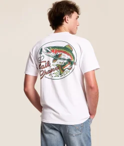 Tail Chasers Club On The Fly T-Shirt White Hot