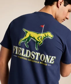 Fieldstone On The Green T-Shirt Navy Hot