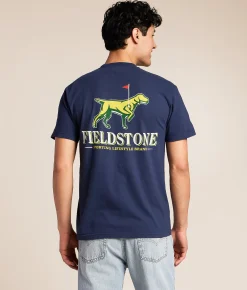 Fieldstone On The Green T-Shirt Navy Hot
